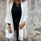 🌹Women's Long Sleeve Casual Tassel Shawl Coat pentagow