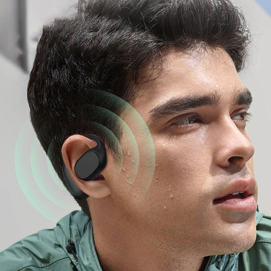 Trådlöst Bluetooth-headset som hänger i örat pentagow