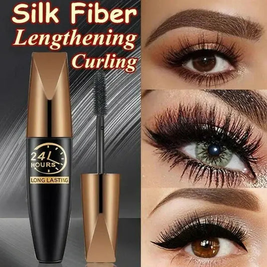 Bästa gåvan - 4D Waterproof Silk Fibre Mascara för att förlänga ögonfransarna pentagow