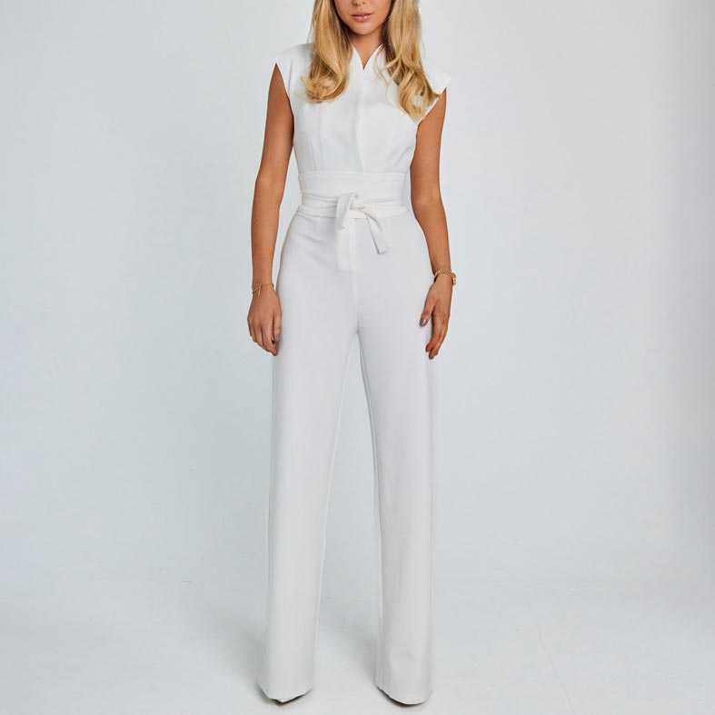 (🎁2024 Nyår Hot Sale🎁)Ärmlös jumpsuit med vida ben för kvinnor - KÖP 2 GRATIS FRAKT pentagow