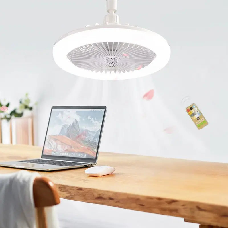 🎁 Hot Sale 50% OFF  ⏳ Pousbo® 2-i-1 LED-fläktlampa för aromaterapi pentagow