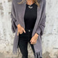 🌹Women's Long Sleeve Casual Tassel Shawl Coat pentagow