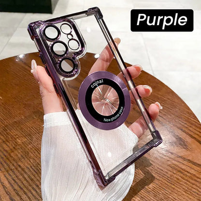 Magnetiskt mobilskal med luftkudde, droppsäkert i alla fyra hörnen, lämpligt för Samsung pentagow