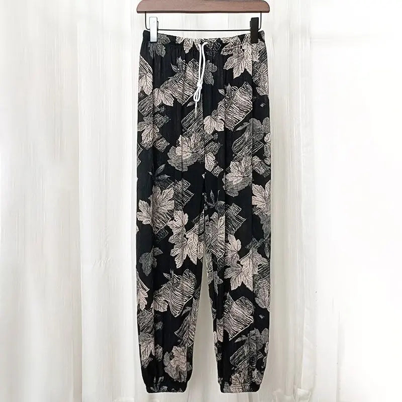 Women's Stretch Ice Silk Lantern Pants pentagow