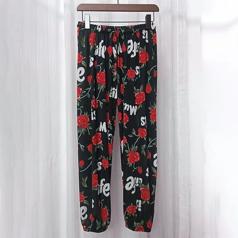 Women's Stretch Ice Silk Lantern Pants pentagow