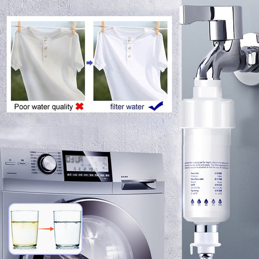 Multifunktionellt vattenreningsfilter för tvättmaskiner pentagow