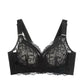Breathable Wire-Free Full Coverage Lace Bra pentagow