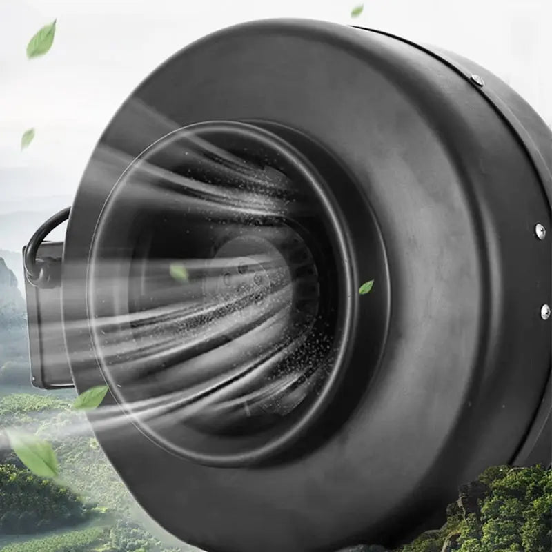 Low Noise Powerful Round Duct Ventilation Fan pentagow