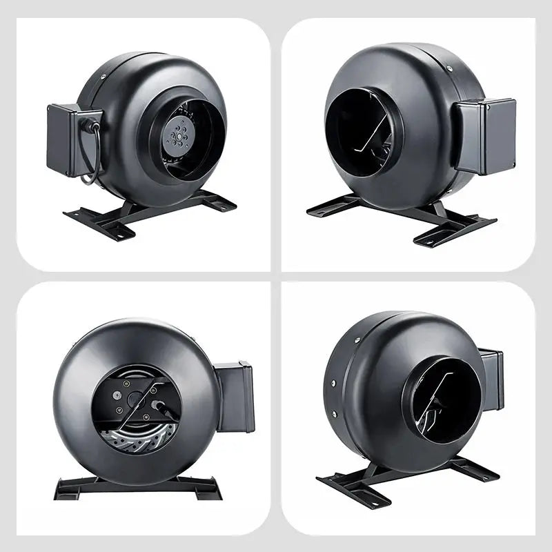 Low Noise Powerful Round Duct Ventilation Fan pentagow