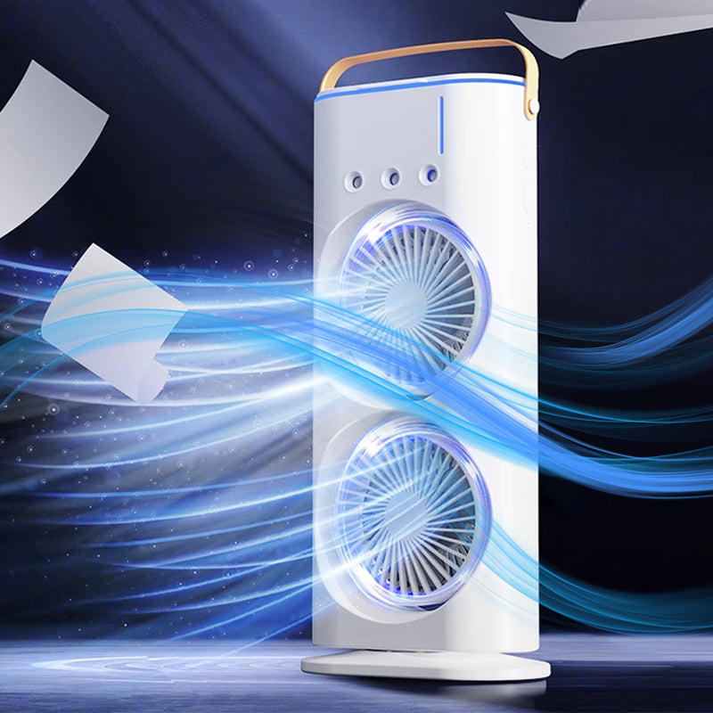 🔥Summer Hot Sale🔥Desk Oscillating Tower Fan with Misting Function pentagow