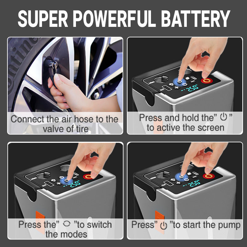 Multifunctional Jump Starter with Air Pump & Blower pentagow