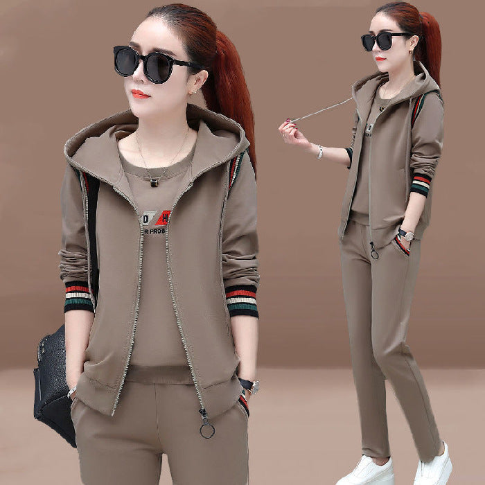 Sports Hooded Sweatshirt 3-Piece Set pentagow