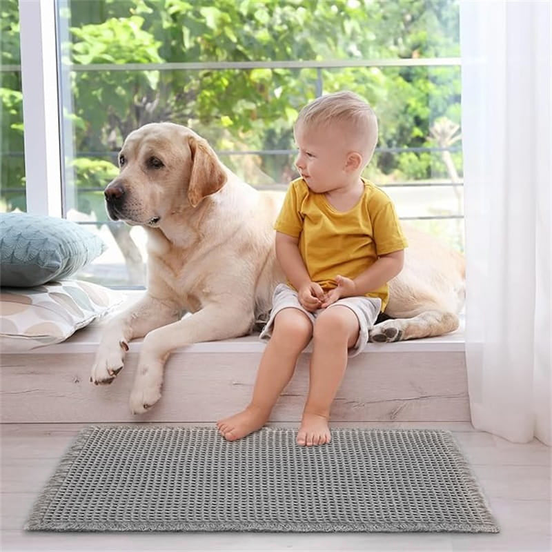 Super Absorbent Non Slip Bathroom Rug pentagow