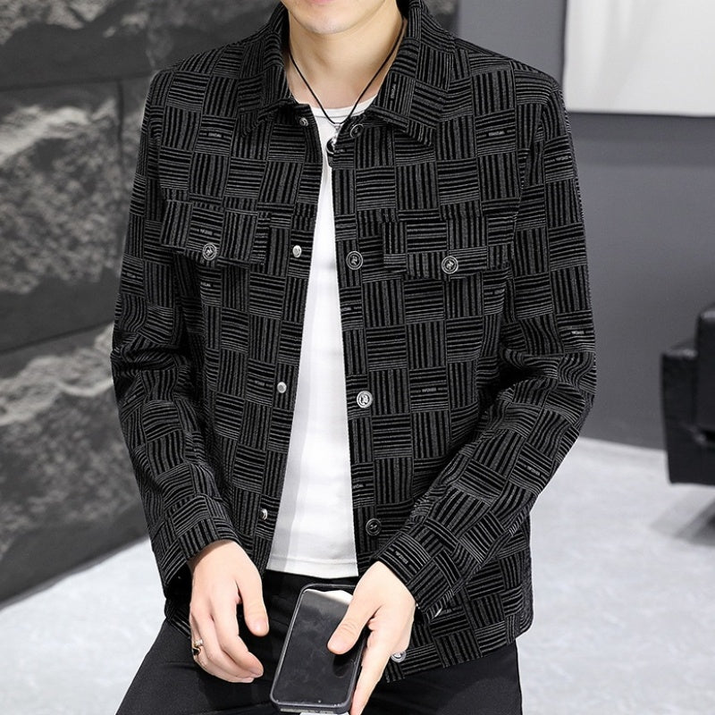 Men’s Fashion Shirt Jacket pentagow