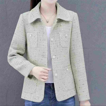 Women‘s Casual Elegant Lapel Jacket pentagow