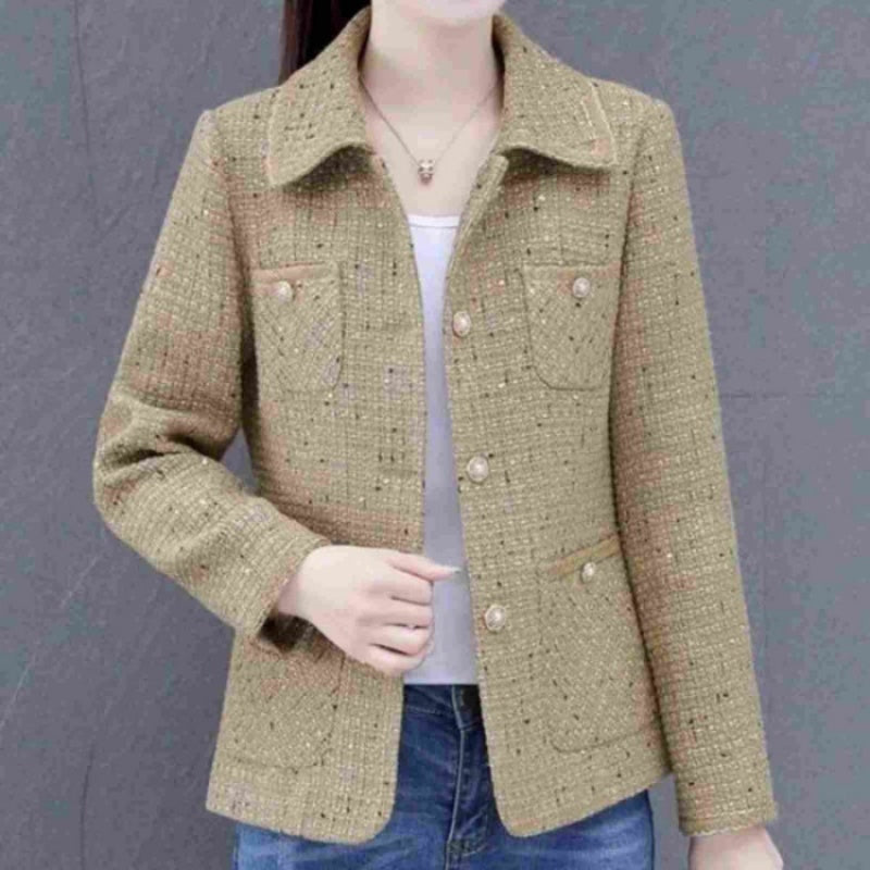 Women‘s Casual Elegant Lapel Jacket pentagow