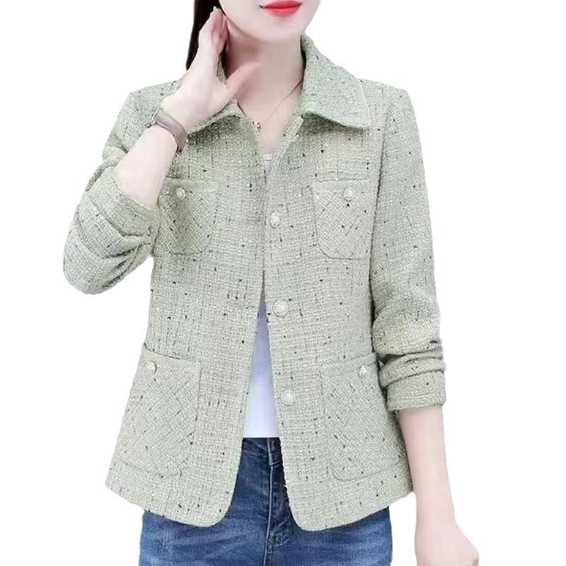 Women‘s Casual Elegant Lapel Jacket pentagow