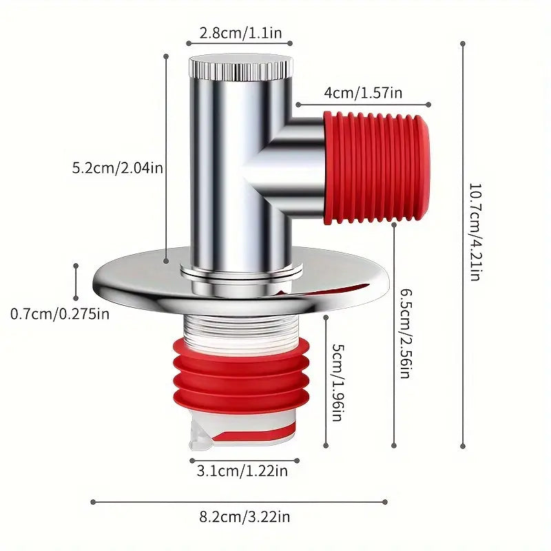 Anti-overflow Deodorant Washing Machine Floor Drain Adapter pentagow