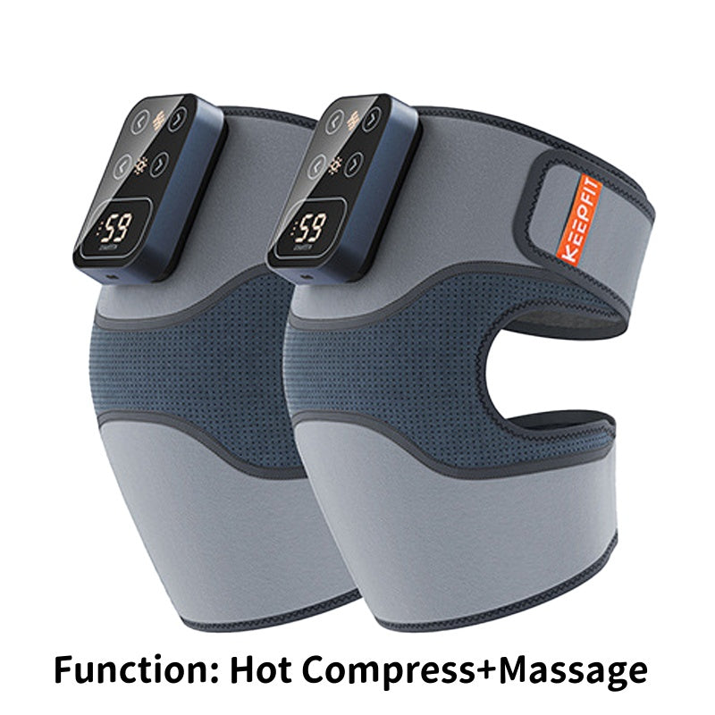 Hot Compress Knee Massager with LED Display pentagow