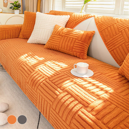 Warm Winter Non-Slip Sofa & Pillow Covers pentagow