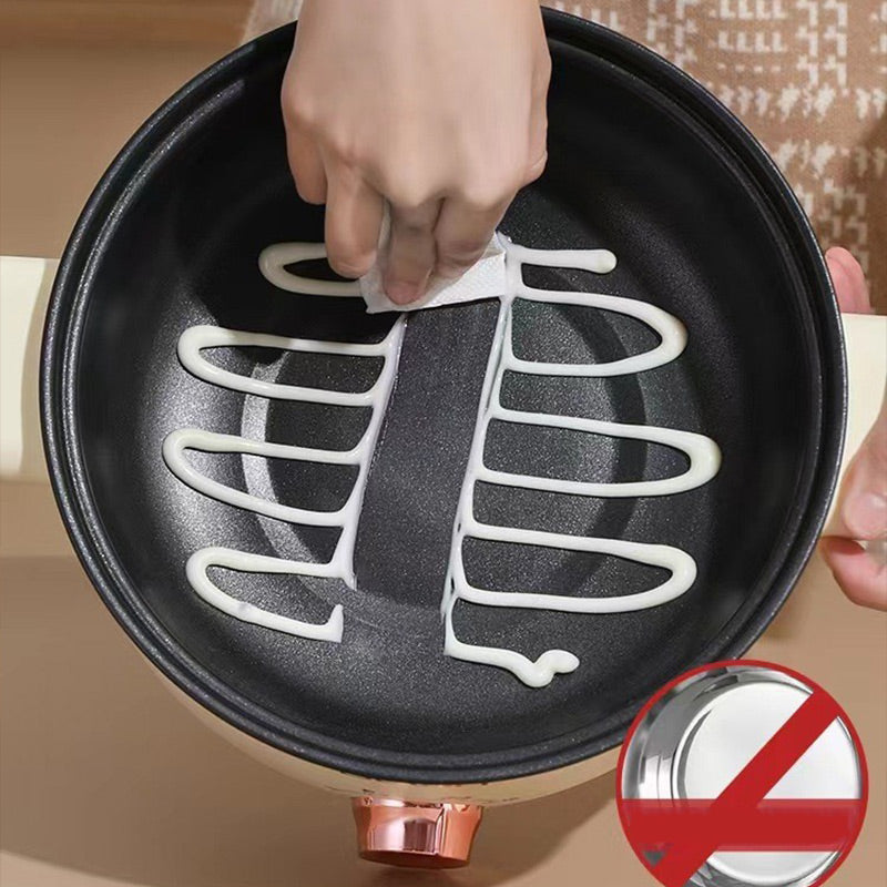 👻Halloween promotion👻Limited time 43% OFF💕Multifunctional electric non-stick pot with steamer pentagow