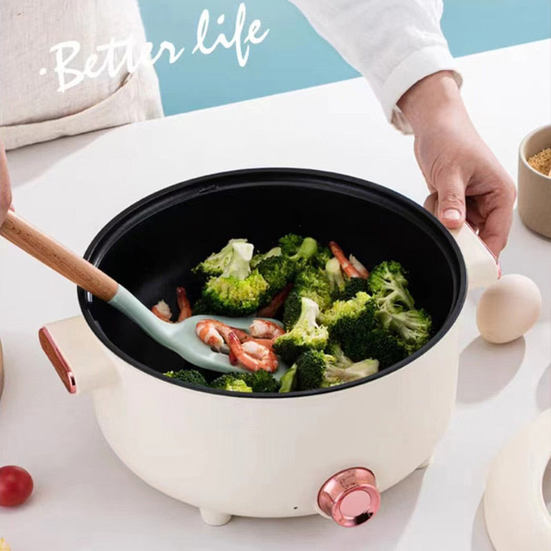 👻Halloween promotion👻Limited time 43% OFF💕Multifunctional electric non-stick pot with steamer pentagow