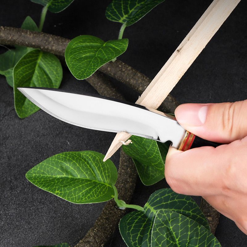 Multifunctional Outdoor Cutting Knife with Sheath pentagow