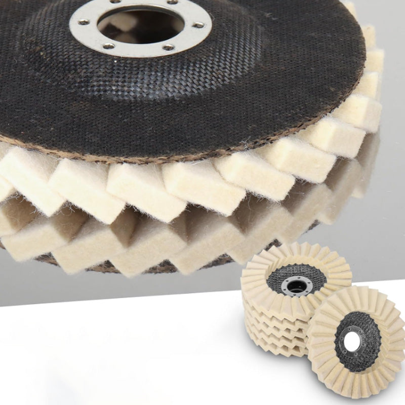 Wool Felt Flap Discs Polishing Wheel pentagow