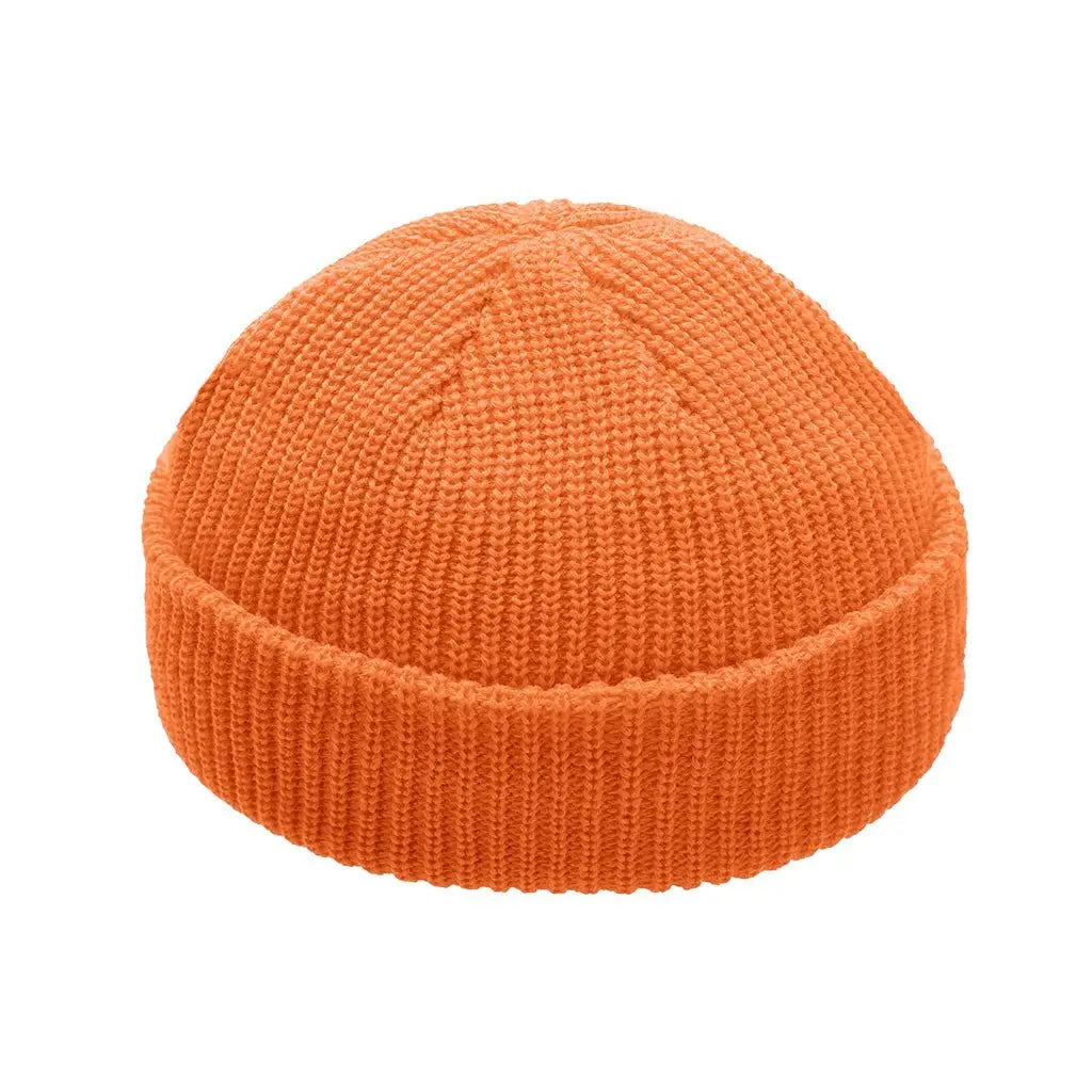 Solid Color Fisherman Beanie pentagow