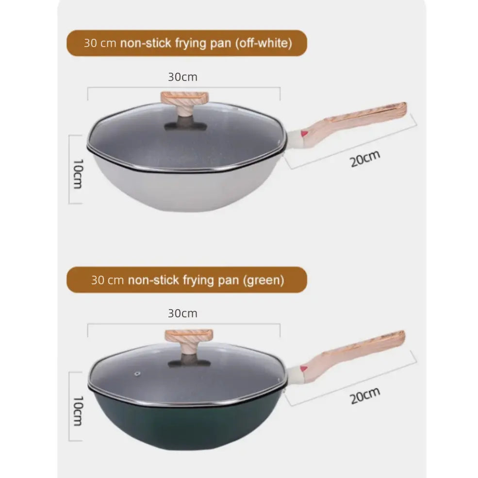 Åttakantig non-stick panna pentagow