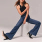 Ultra High Rise Stretch Utsvängd Jeans pentagow