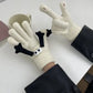 Handskar som håller varma magnetiska vinterhandskar