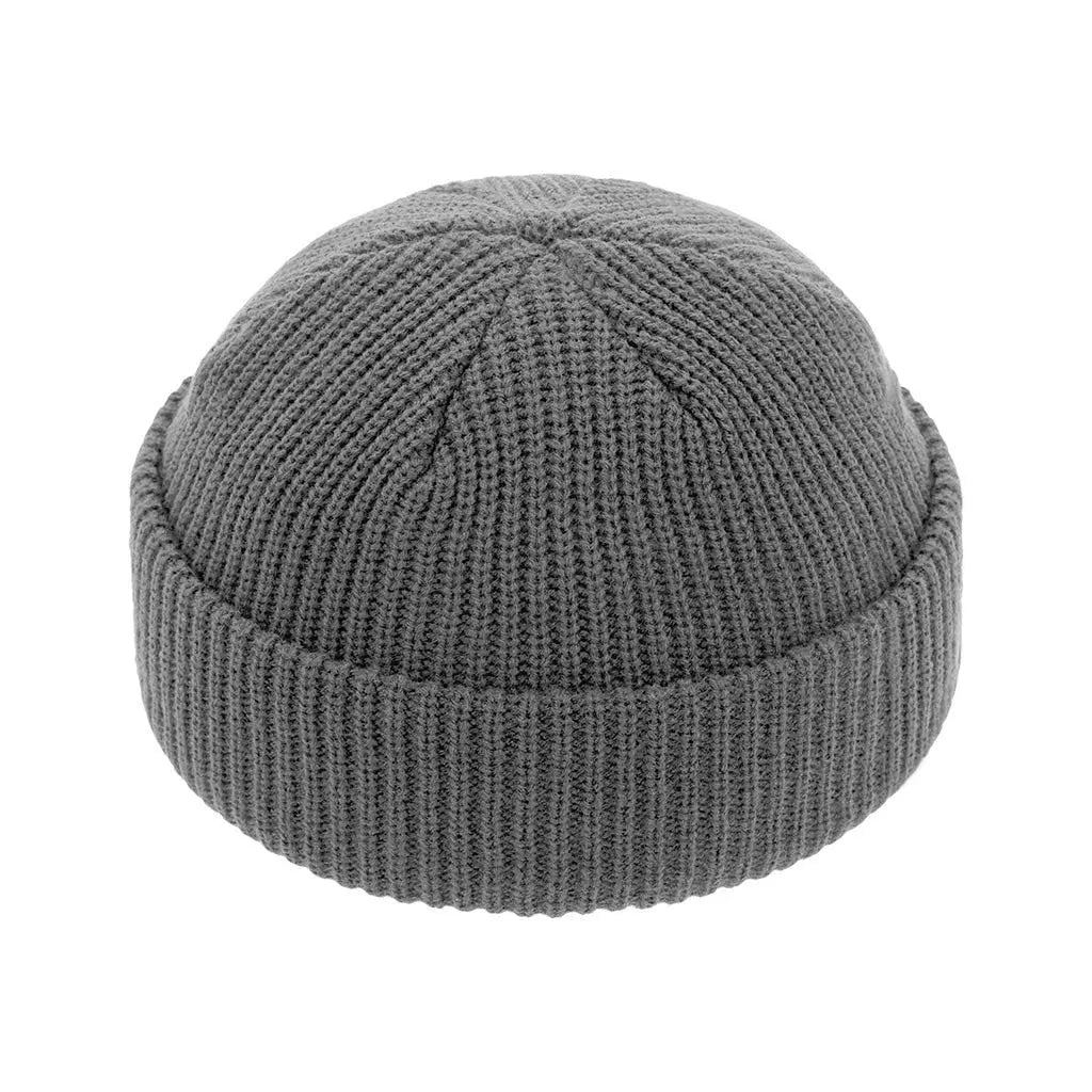 Solid Color Fisherman Beanie pentagow