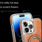 Luxury Leather Invisible Stand Suitable For iPhone Fodral pentagow