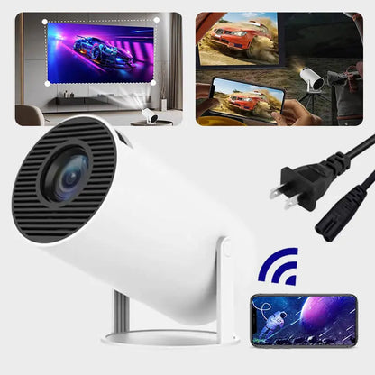 Trevlig gåva*Mini Projector 720p WiFi HD för Android pentagow