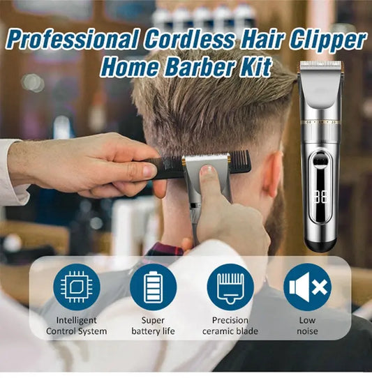 Professionell trådlöst hår Glipper Hem Barber Kit pentagow