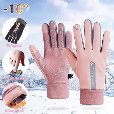🧤 Vattentät fingerpekskärm som inte glider kallbeständiga handskar pentagow
