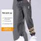 Drawstring Loose Casual Workwear Jeans för män （50% rabatt） pentagow