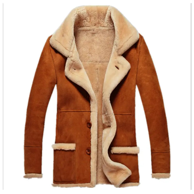 🎅Christmas Sale - 🥳49% off🎄 Men's mode stor lapel vinter varm jacka pentagow