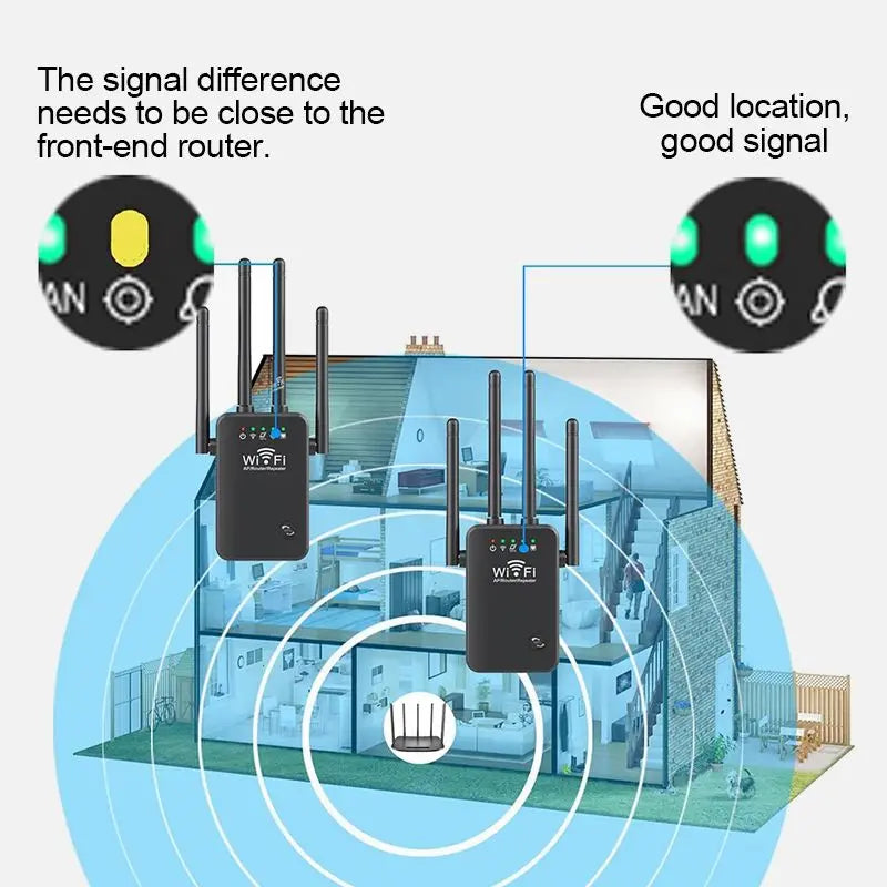 WiFi Extender signalförstärkare pentagow