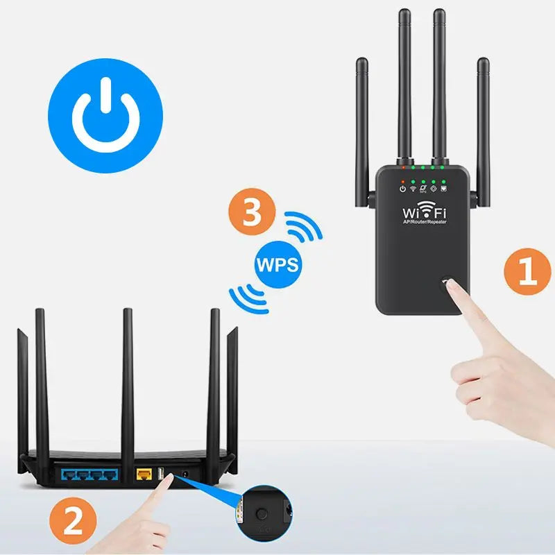 WiFi Extender signalförstärkare pentagow